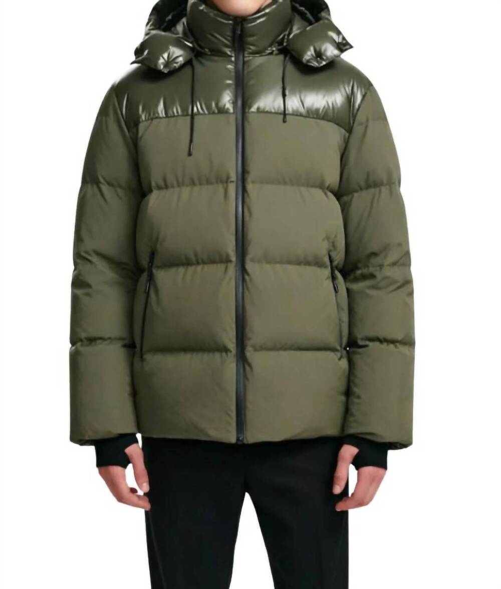 NEW RUDSAK larry puffer jackets in khaki
